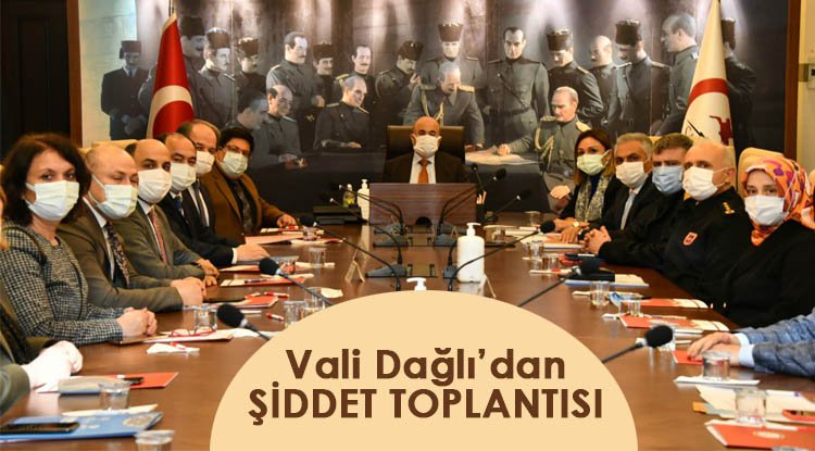 Vali'den 'şiddet' toplantısı