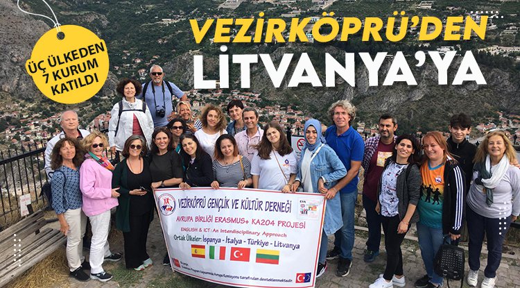 Vezirköprü'den Litvanya'ya eğitim yolculuğu