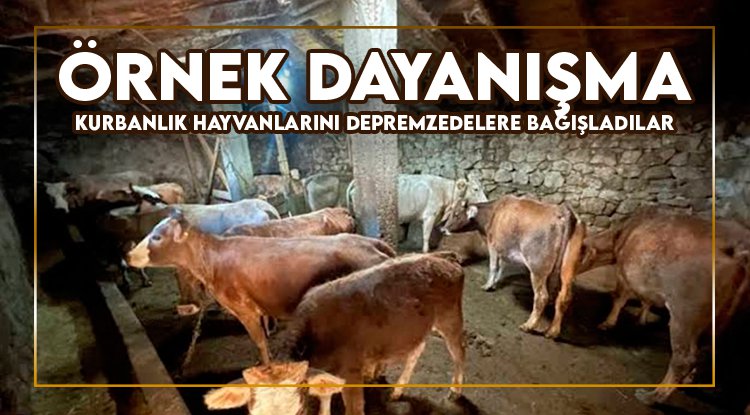 Yakakent'te örnek bağış