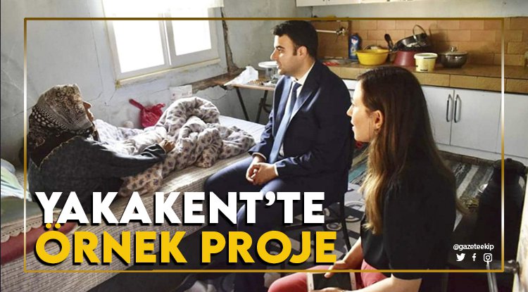 Yakakent'te örnek proje