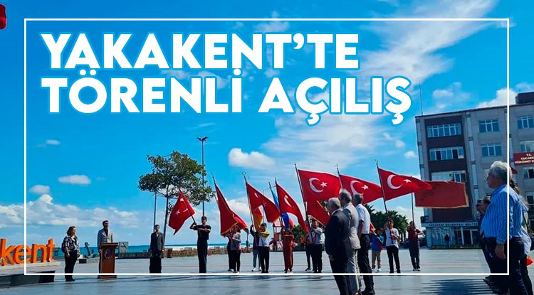 Yakakent'te yeni eğitim öğretim dönemine törenli açılış