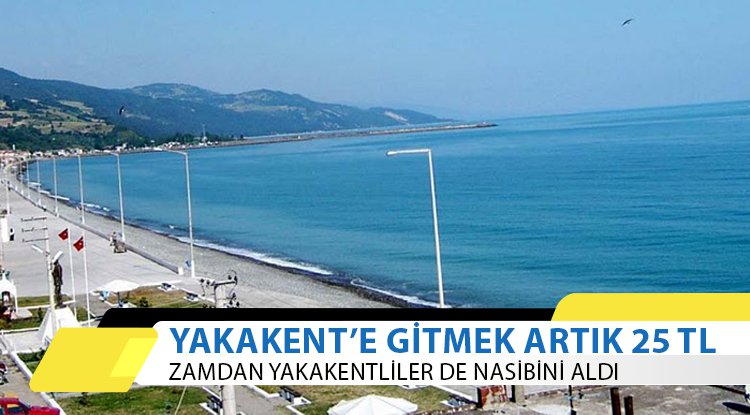 Zamdan Yakakentliler de nasibini aldı